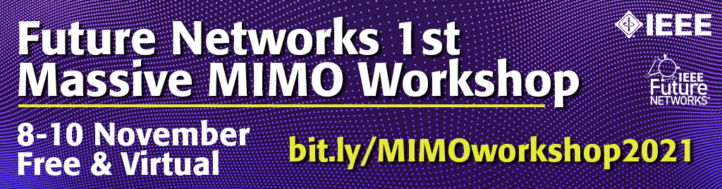 Massive MIMO Workshop 2021 Banner