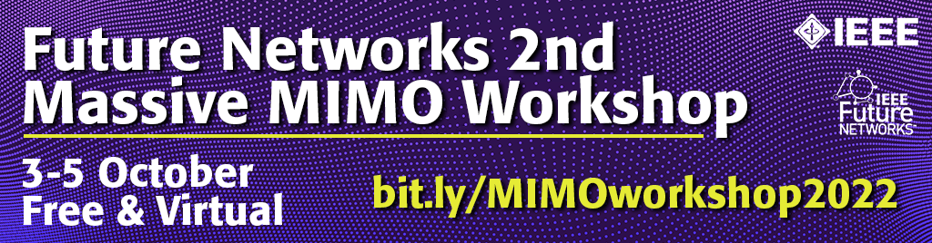 Massive MIMO Workshop 2022 Banner