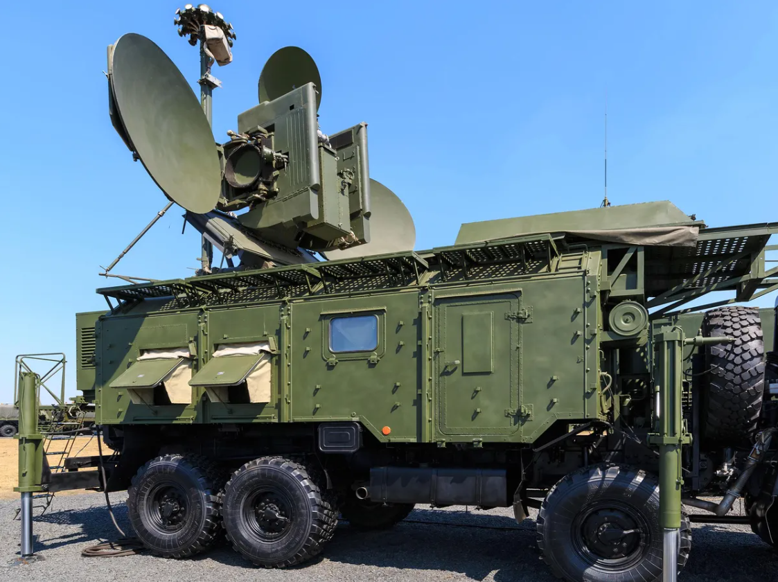 Russian communications war truck